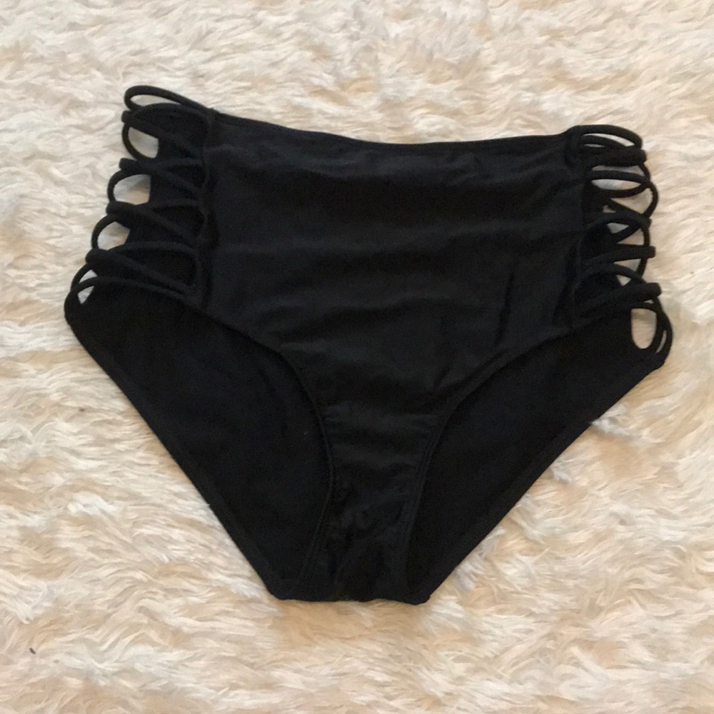 Hollister high waisted swimsuit bottoms